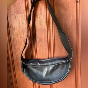 COS Black Leather Bag
